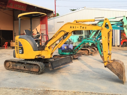 รถขุดโคมัตสุ コマツ Komatsu PC30MR-2 เก่าญี่ปุ่น