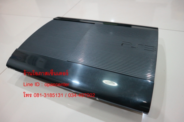 ลดราคา-เกมส์เพลย์3 Play Station III Super Slim 500 GB รุ่น CECH-4004A สภาพดี แถมแผ่นเกมส์แท้ 3 เกมส์ ลดราคา-เกมส์เพลย์3 Play Station III Super Slim 500 GB รุ่น CECH-4004A สภาพดี แถมแผ่นเกมส์แท้ 3 เกมส์