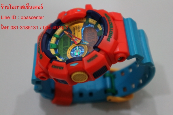 นาฬิกา CASIO G-shock รุ่น GA-400-4ADR ของแท้ มือสอง สภาพใหม่มาก มีกล่อง ส่งฟรี