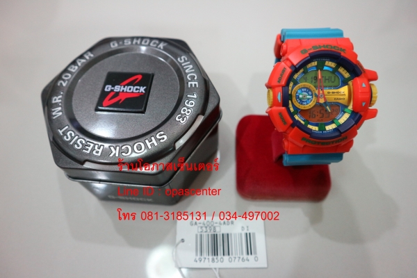 นาฬิกา CASIO G-shock รุ่น GA-400-4ADR ของแท้ มือสอง สภาพใหม่มาก มีกล่อง ส่งฟรี