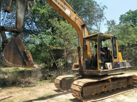 Komatsu 120-3 เครื่องเดิม ปั้มเดิม ช่วงล่างแน่นๆ เอวแน่น แทรคสวย