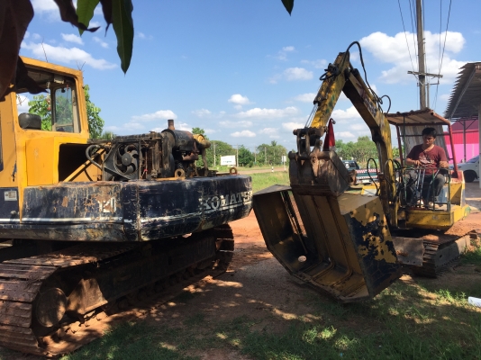 Komatsu 120-3 เครื่องเดิม ปั้มเดิม ช่วงล่างแน่นๆ เอวแน่น แทรคสวย