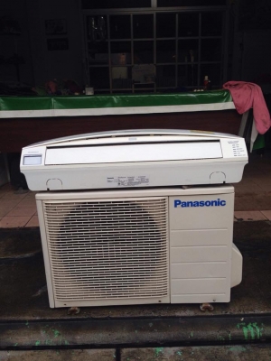 **** ขายแอร์ Panasonic 12500 BTU สภาพสวย **** **** ขายแอร์ Panasonic 12500 BTU สภาพสวย ****