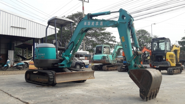 รถขุดโกเบลโก้ コベルコ Kobelco SK30SR-2 เก่าญี่ปุ่น สวย ว่องไว เครื่องปั้มสมบูรณ์