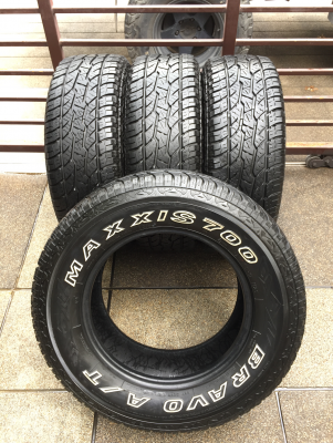 ยาง All Maxxis 265 65 17 ปลายปี16 ดอกเต็ม เนื้อนิ่มๆ ใช้ยาว ราคาไม่แพง