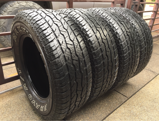 ยาง All Maxxis 265 65 17 ปลายปี16 ดอกเต็ม เนื้อนิ่มๆ ใช้ยาว ราคาไม่แพง