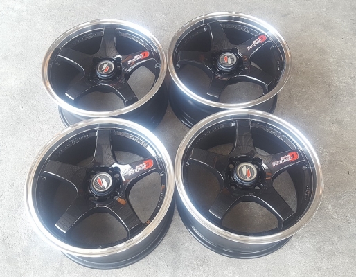 ล้อมือ2 Project-D1 ขอบ15 4รู100 กว้าง7 ET38 4  ล้อ