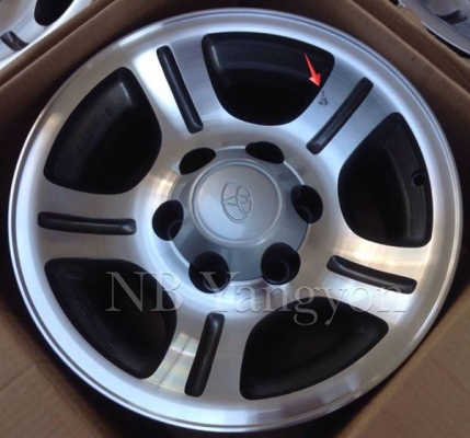 ล้อแม็ก Landcruiser Prado ญี่ปุ่นแท้ ขอบ16 ล้อแม็ก Landcruiser Prado ญี่ปุ่นแท้ ขอบ16