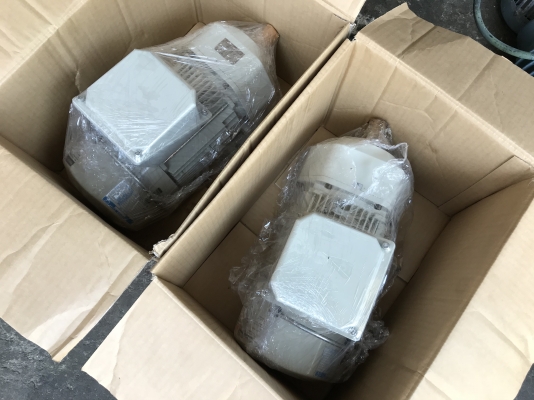 ขายมอเตอร์เกียร์ Prest drive Sumitomo 1HP. 380V อัตราทด 1:5 มีระบบเบรคในตัว ของใหม่ในกล่อง ไม่เคยใช้งาน มี 2ตัวครับ