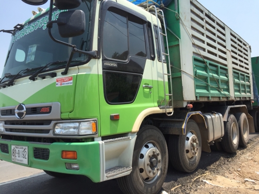 พ่วง 20 ล้อ ฮีโน่คัตชี F18 หัวโปรเฟีย วางเครื่อง P11 320 แรง ลงเล่มหมดแล้ว กระบะเหล็ก -ดั้ม ใส่ของได้ 31,300 กก. ยางดี พ่วง 20 ล้อ ฮีโน่คัตชี F18 หัวโปรเฟีย วางเครื่อง P11 320 แรง ลงเล่มหมดแล้ว กระบะเหล็ก -ดั้ม ใส่ของได้ 31,300 กก. ยางดี