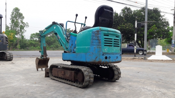 รถขุดโกเบลโก้ コベルコ Kobelco SK007 เก่าญี่ปุ่น 1ตัน สวย ขึ้นปิ๊กอัพได้!!!
