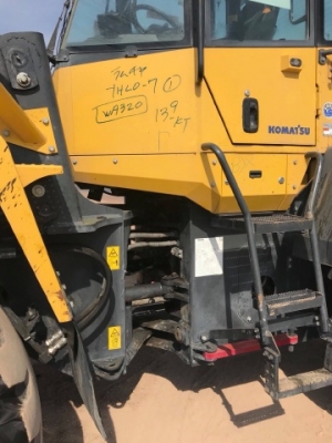 ขายรถตักล้อยาง KOMATSU WA320-6 ปี 2013 รถนอกนำเข้าเองจากญี่ปุ่น สภาพสวยพร้อมใช้งาน มีVDOการทำงานครับ