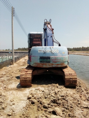 ขาย รถแบคโฮล Komutsu PC-128 สภาพใช้งาน สนใจโทร 089-9248548  093-6076856