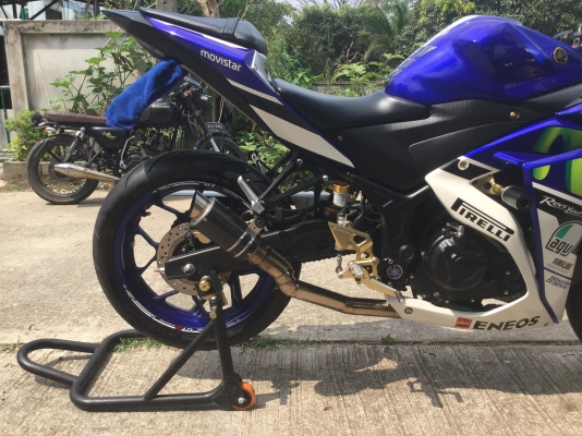 Yamaha‼️ขาย r3 movistar 2016 รถมือเดียวแต่งล้นสภาพนางฟ้า เงินสดลดเยอะจัดไฟแนนได้ครับผม