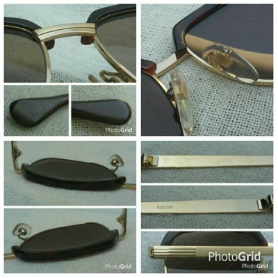 แว่นตาเจแปนิชแฮนด์เมด - คลับมาสเตอร์ วินเทจยุค &#039;90s ซุปเปอร์เก่าเก็บ ! Vintage B - 17 handmade 