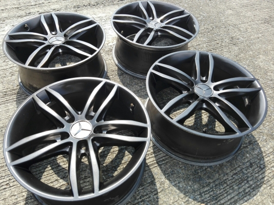 ล้อแม็กเปล่า Benz w204 ขอบ 17x7.5 ET47 5 รู 112 4 วง