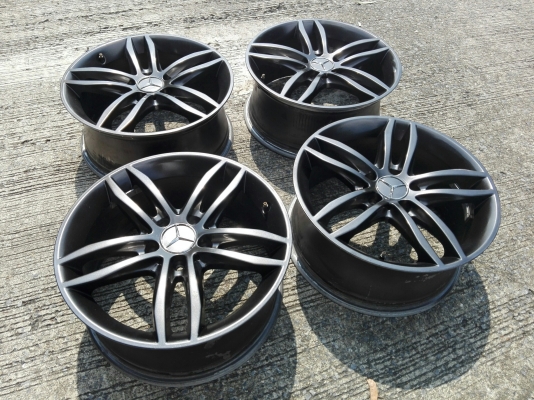 ล้อแม็กเปล่า Benz w204 ขอบ 17x7.5 ET47 5 รู 112 4 วง