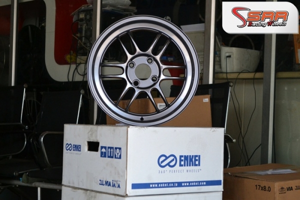 ล้อแท้ญี่ปุ่น ENKEI RPF1 ขอบ15 นิ้ว สีGUN METALLIC