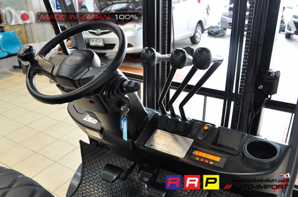 ขายรถโฟล์คลิฟท์มือสอง TOYOTA รุ่น 8FG15-30506 นำเข้าจากประเทศญี่ปุ่น 100\% ไม่เคยใช้งานในไทย