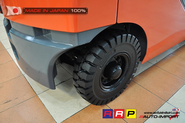 ขายรถโฟล์คลิฟท์มือสอง TOYOTA รุ่น 8FG15-30506 นำเข้าจากประเทศญี่ปุ่น 100\% ไม่เคยใช้งานในไทย