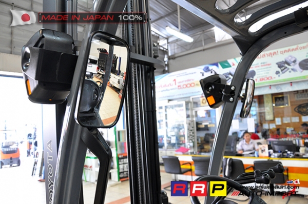 ขายรถโฟล์คลิฟท์มือสอง TOYOTA รุ่น 8FG15-30506 นำเข้าจากประเทศญี่ปุ่น 100\% ไม่เคยใช้งานในไทย