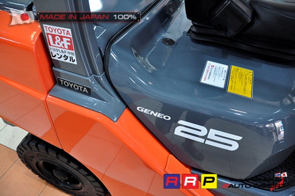 ขายรถโฟล์คลิฟท์มือสอง TOYOTA รุ่น 8FD25-10353 นำเข้าจากประเทศญี่ปุ่น 100\% ไม่เคยใช้งานในไทย ขายรถโฟล์คลิฟท์มือสอง TOYOTA รุ่น 8FD25-10353 นำเข้าจากประเทศญี่ปุ่น 100\% ไม่เคยใช้งานในไทย