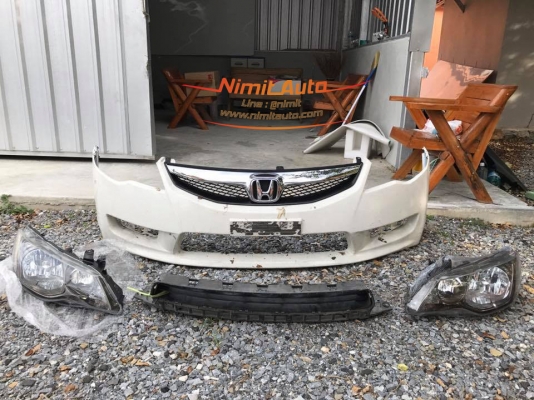 ชุด Civic FD MC ไฟหน้า กันชนหน้า กระจัง ช่องลม