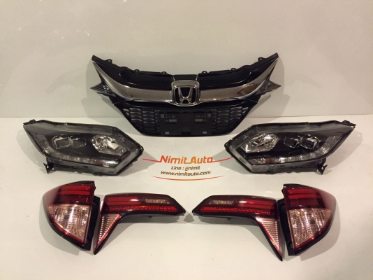 honda HR-V ไฟหน้า ไฟท้าย กระจังหน้า Modulo