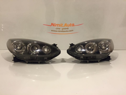 ไฟหน้า Mazda 2 Projecter 2010