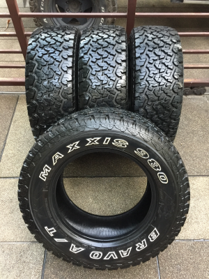 ยาง All Maxxis980 265 70 16 สิ้นปี14 ดอกเต็ม ไม่มีปะ ใช้ยาว ราคาไม่แพง