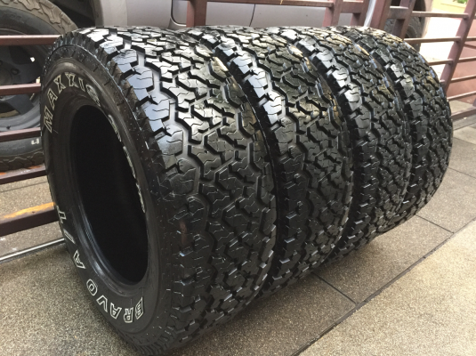 ยาง All Maxxis980 265 70 16 สิ้นปี14 ดอกเต็ม ไม่มีปะ ใช้ยาว ราคาไม่แพง