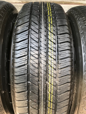 ยางใหม่ป้ายแดง Bridgestone 265-65-17 ปี 18 ตุ่มเป้งๆ เส้นสีจัดๆ