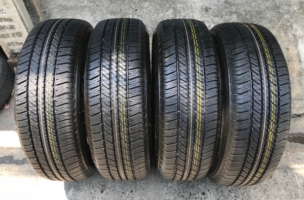 ยางใหม่ป้ายแดง Bridgestone 265-65-17 ปี 18 ตุ่มเป้งๆ เส้นสีจัดๆ