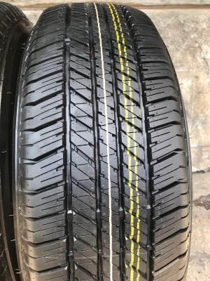ยางใหม่ป้ายแดง Bridgestone 265-65-17 ปี 18 ตุ่มเป้งๆ เส้นสีจัดๆ