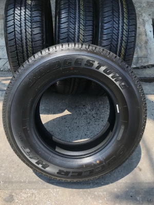ยางใหม่ป้ายแดง Bridgestone 265-65-17 ปี 18 ตุ่มเป้งๆ เส้นสีจัดๆ ยางใหม่ป้ายแดง Bridgestone 265-65-17 ปี 18 ตุ่มเป้งๆ เส้นสีจัดๆ