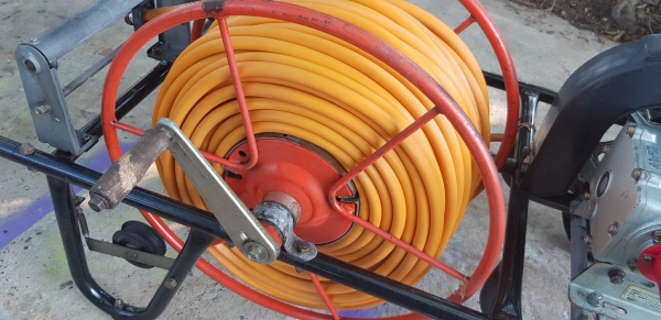 ปั้มฉีดยาพร้อมสาย 90 เมตร เทสแล้ว