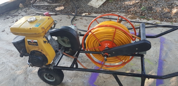 ปั้มฉีดยาพร้อมสาย 90 เมตร เทสแล้ว