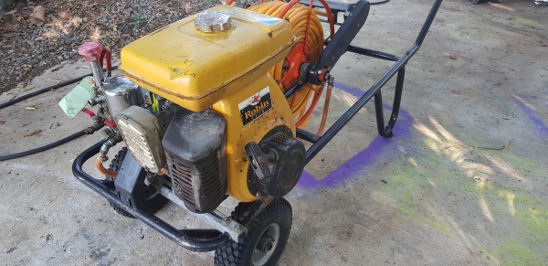 ปั้มฉีดยาพร้อมสาย 90 เมตร เทสแล้ว