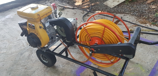 ปั้มฉีดยาพร้อมสาย 90 เมตร เทสแล้ว