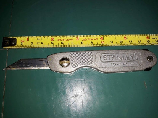 ขายมีดคัดเตอร์STANLEY 10-049 MADE IN ENGLAND.ใหม่เก่าเก็บ
