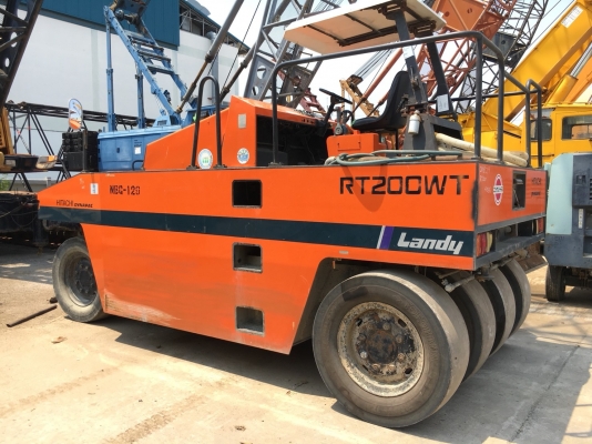 Dynapac RT200WT-C : รถบด 7 ล้อยาง นำเข้าจากญี่ปุ่น โทร. 080-6565422 (หนิง)