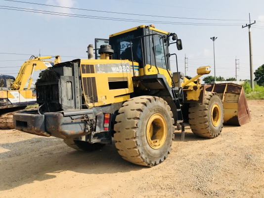 ขาย รถตักKOMATSU WA380-6 เครื่อง เกียรดี รถพร้อมใช้งาน เอกสารอินวอย