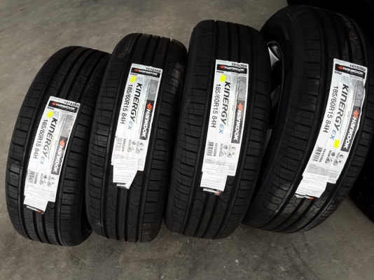 ขายล้อแม็ก march mc 15"&times;5.5" et50 4รู100 พร้อมยางใหม่ปี18 สนใจติดต่อร้าน ก.เจริญการยางครับ 081-3747940