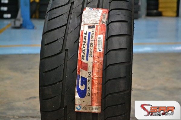 GT RADIAL SX2 265/35ZR18 ลดราคาพิเศษ เส้นละ 1,500 บาท