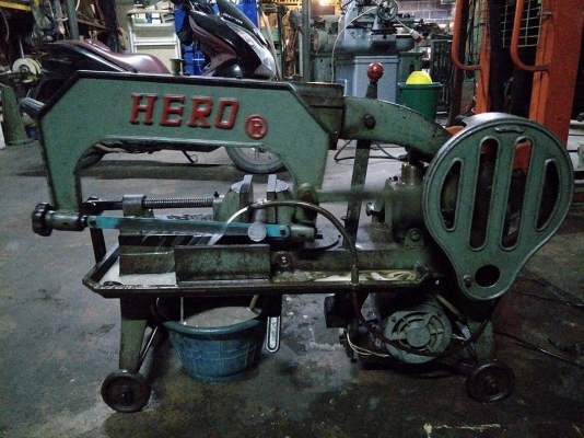 เครื่องเลิ่อยชัก hero 14" รุ่นแรก สภาพดี 9800 บาท 0814583376
