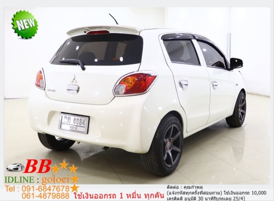 MITSUBISHI MIRAGE 1.2 GLX 2016 ใช้เงินเพียง 10,000 บ MITSUBISHI MIRAGE 1.2 GLX 2016 ใช้เงินเพียง 10,000 บ