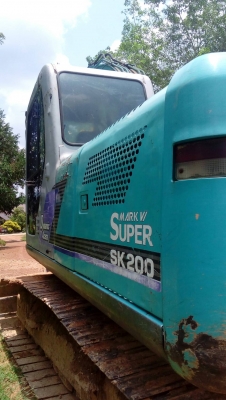 ขาบรถแบคโฮ KOBELCO SK200-6.SUPER.YN10เอกสารทะเบียน