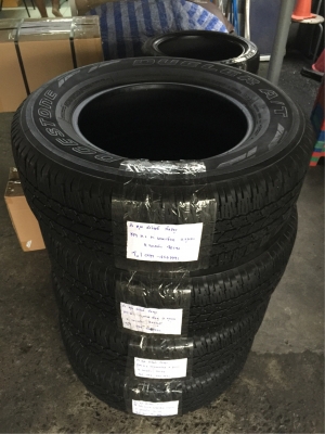 ยาง Bridgestone 265 65 17 ปี16 ดอกเต็ม ใช้ยาว ราคาไม่แพง