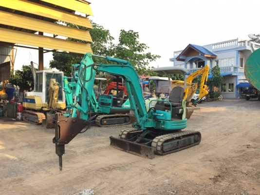 ขายรถขุด YANMAR VIO30 หัวกระแทก,บุ้งกี้ รถนอก พร้อมเช็ดระบบ,จัดส่งฟรี