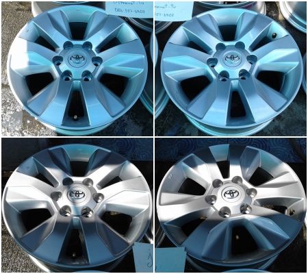 Toyota REVO ป้ายแดง 17-6-139.7 กว้าง 7.5 นิ้ว ET30 สภาพสวย  ราคาชุดละ7,000 บาท